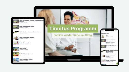8 Wochen Tinnitus Kurs (Herbstaktion)